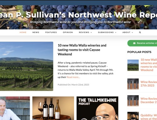 Northwest Wine Report has a new look and feel