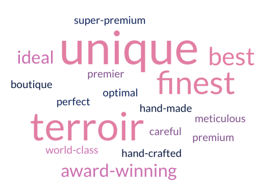 Nine words the wine industry has beaten to death