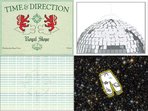 Time & Direction wine labels